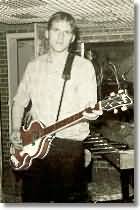 1969 mit meiner Bass-Gitarre